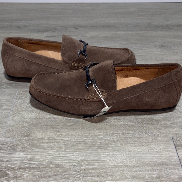 Vionic mens mecer mason brown suede driving moccasin size 12 NWT main image 8